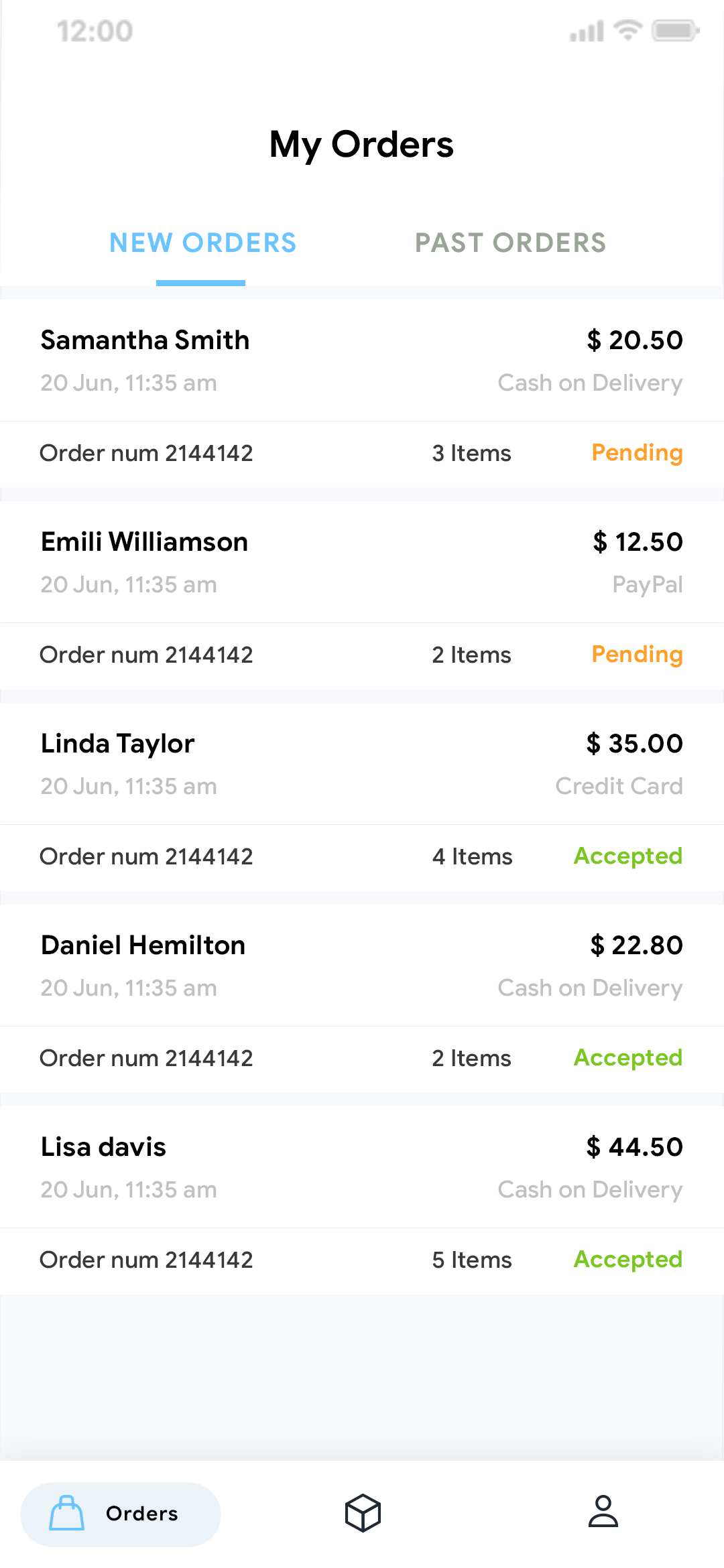 Delivoo Vendor App Apptivos