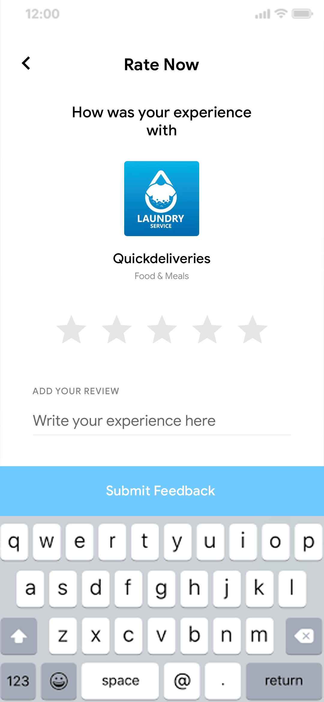 Delivoo User App Apptivos