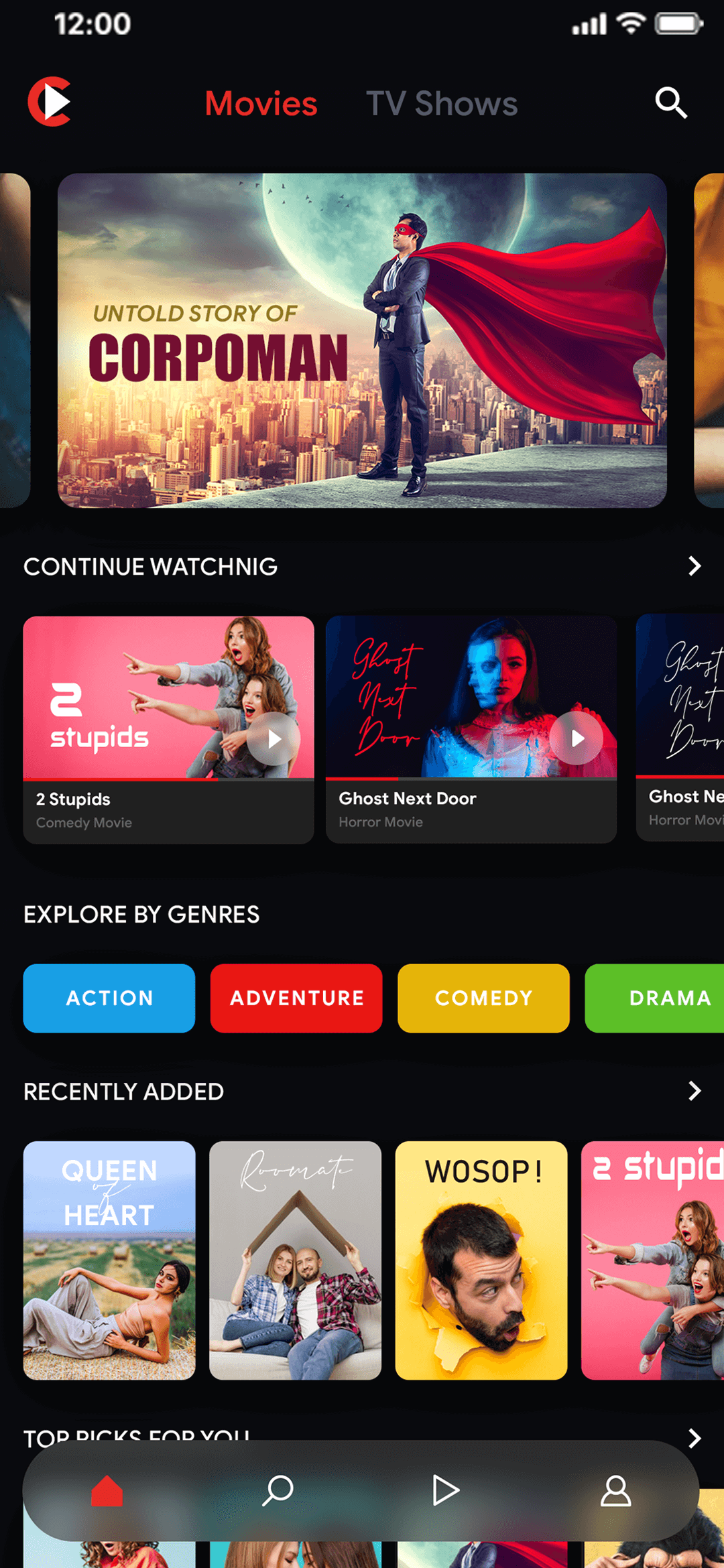 Delivoo User App Apptivos