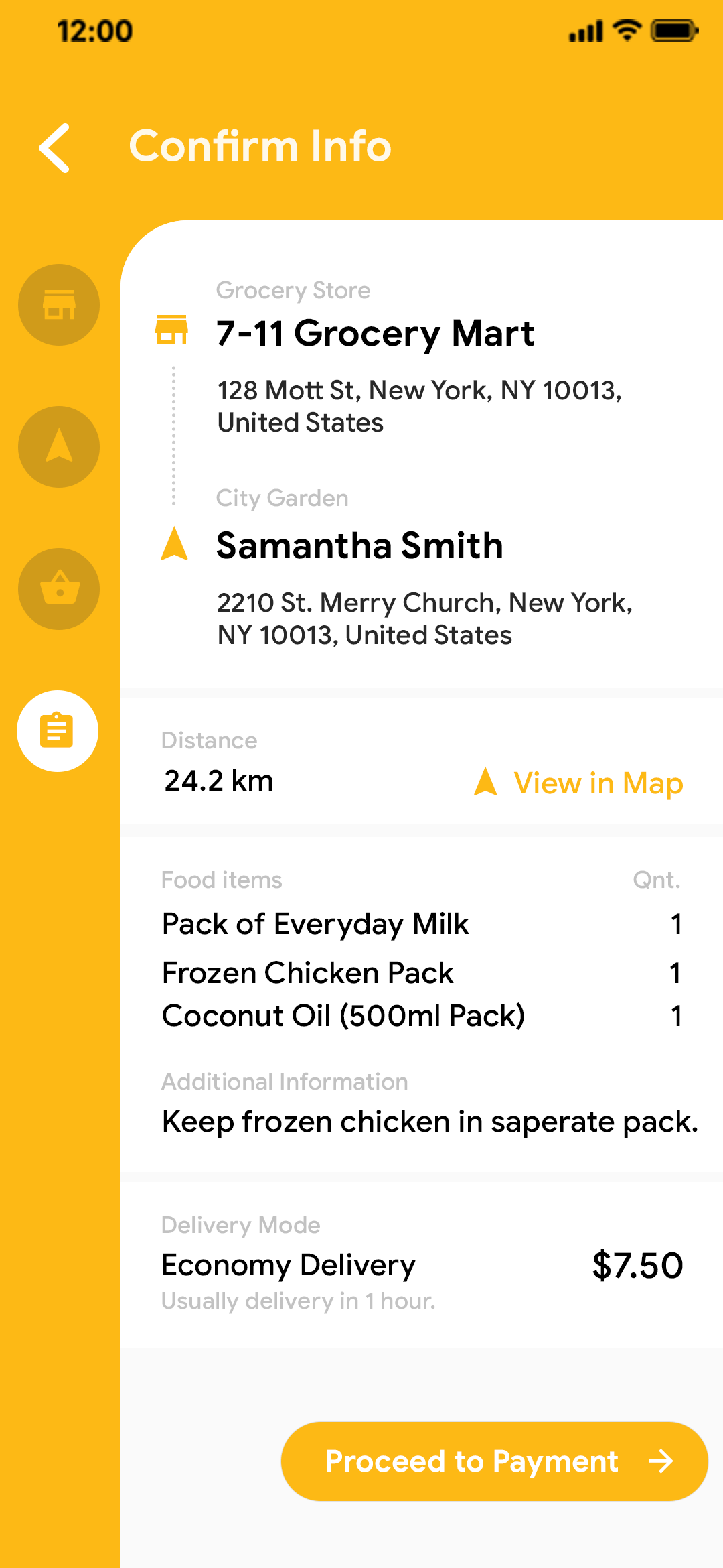 Delivoo User App Apptivos