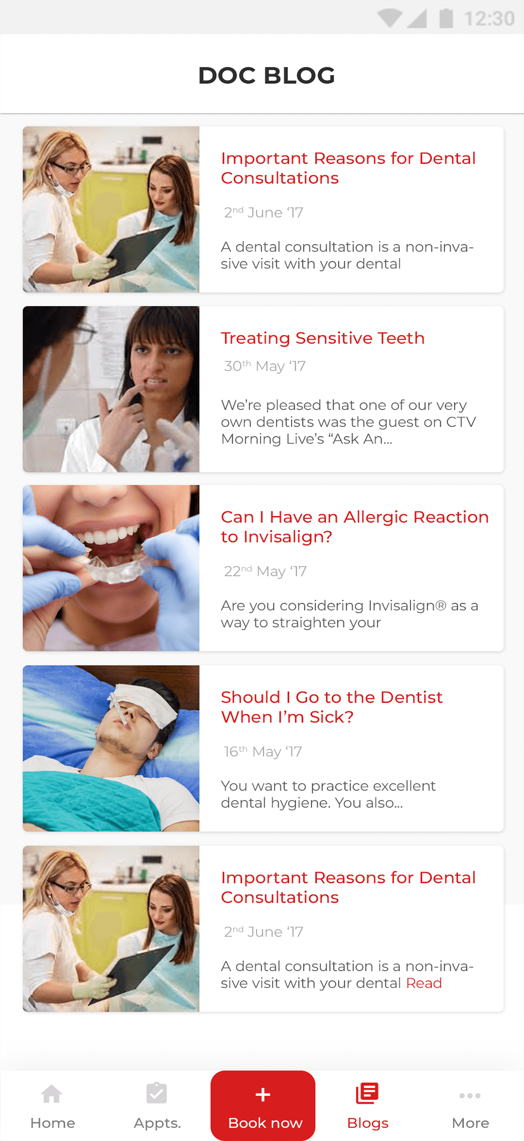 Delivoo User App Apptivos