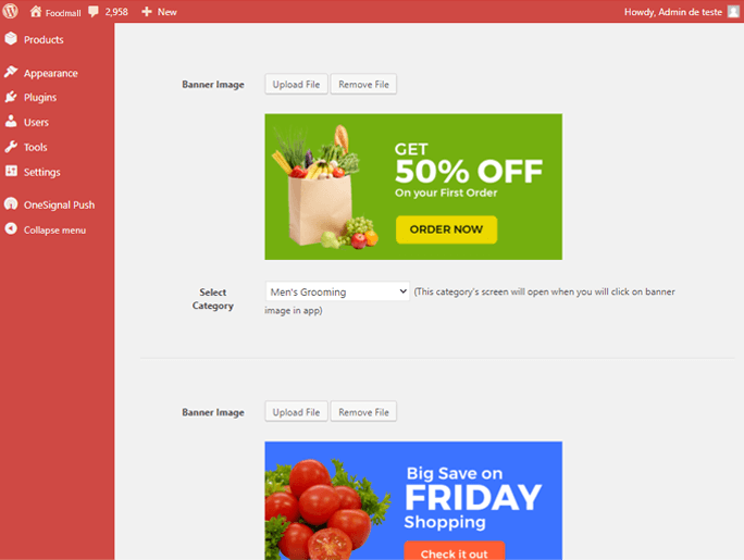 Delivoo admin App Apptivos