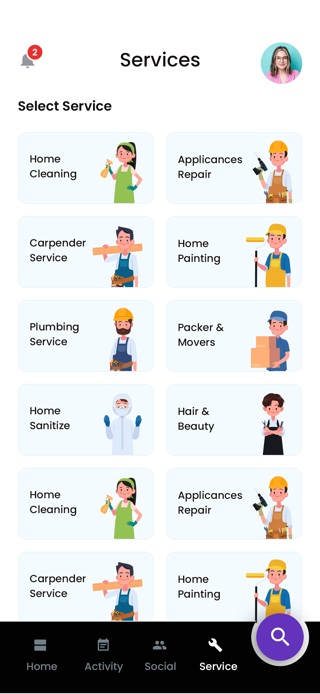 Delivoo User App Apptivos