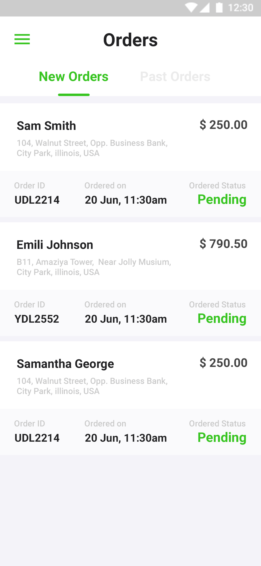 Delivoo Vendor App Apptivos