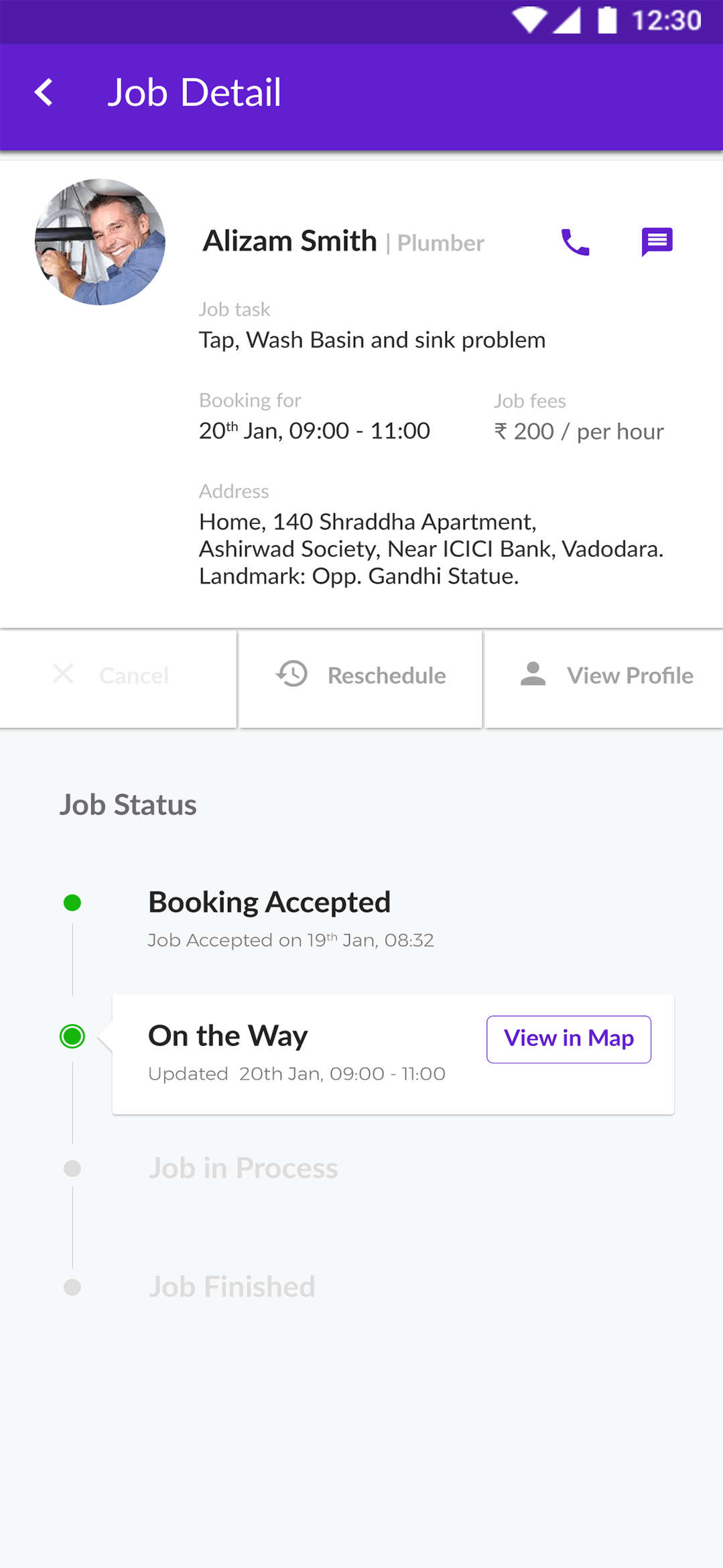 Delivoo User App Apptivos