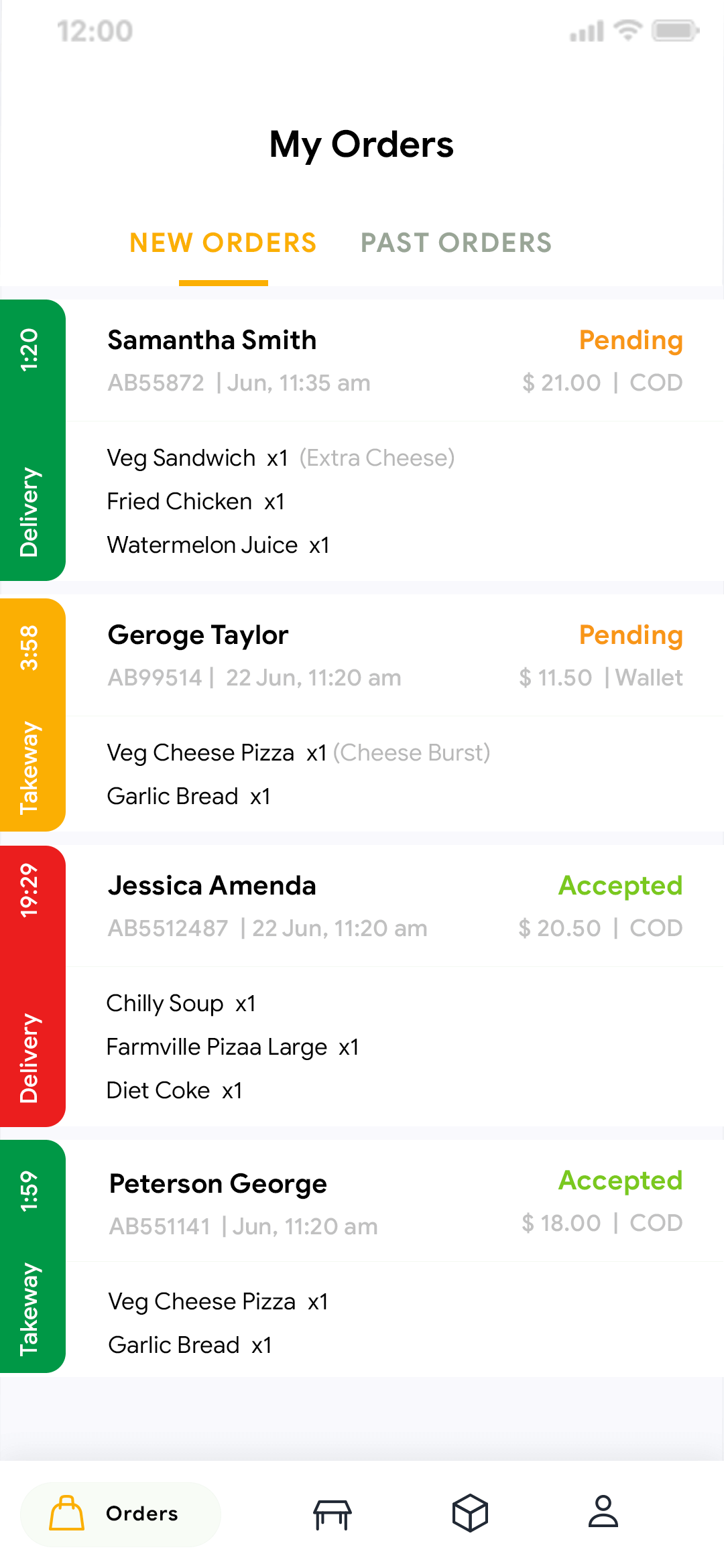 Delivoo Vendor App Apptivos