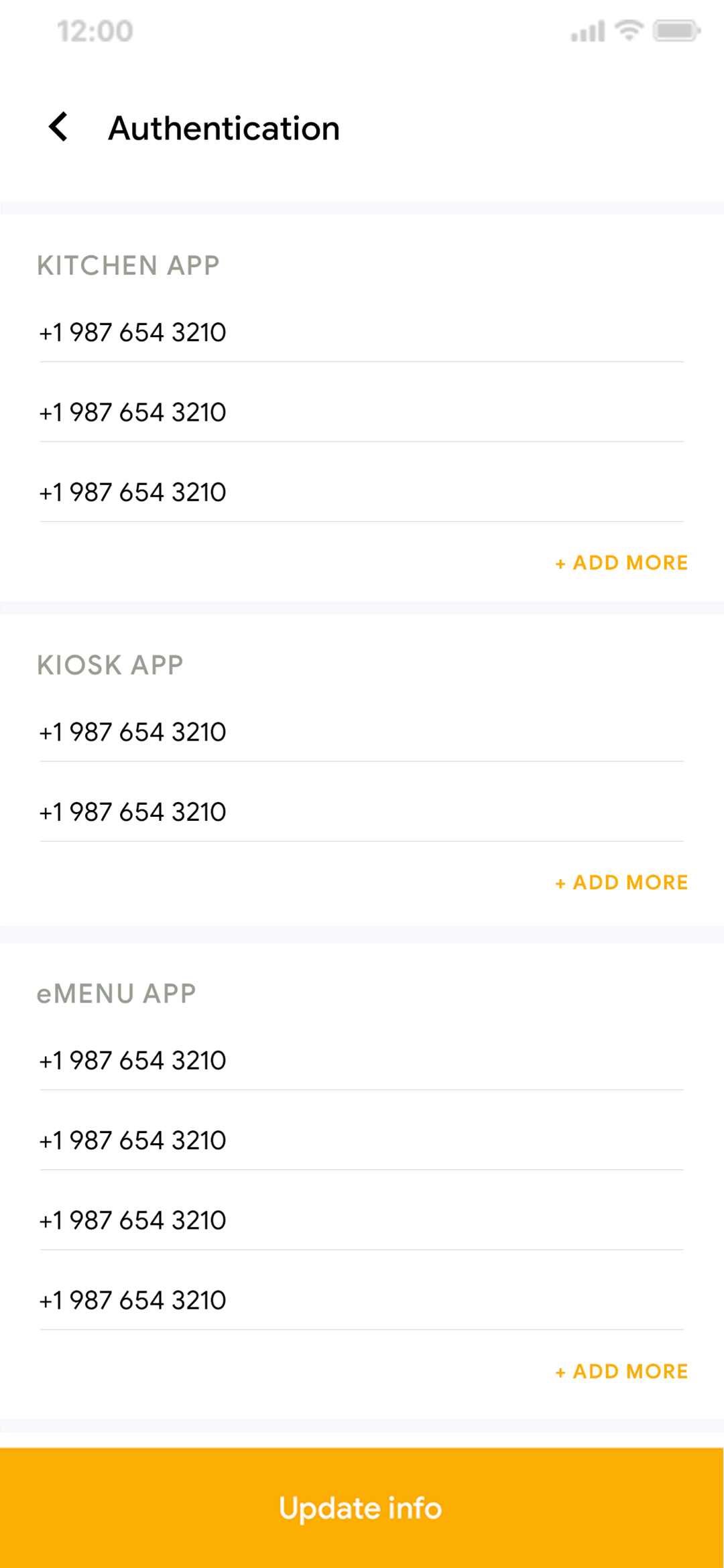 Delivoo Vendor App Apptivos
