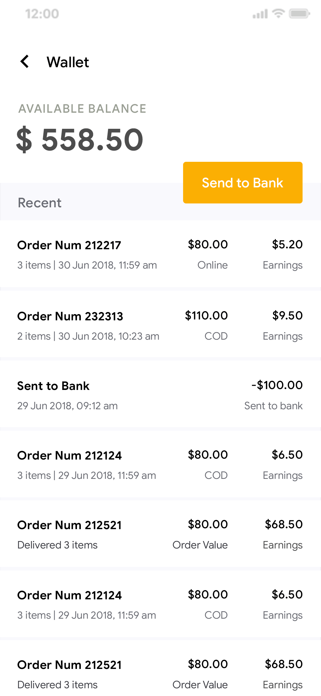 Delivoo Vendor App Apptivos