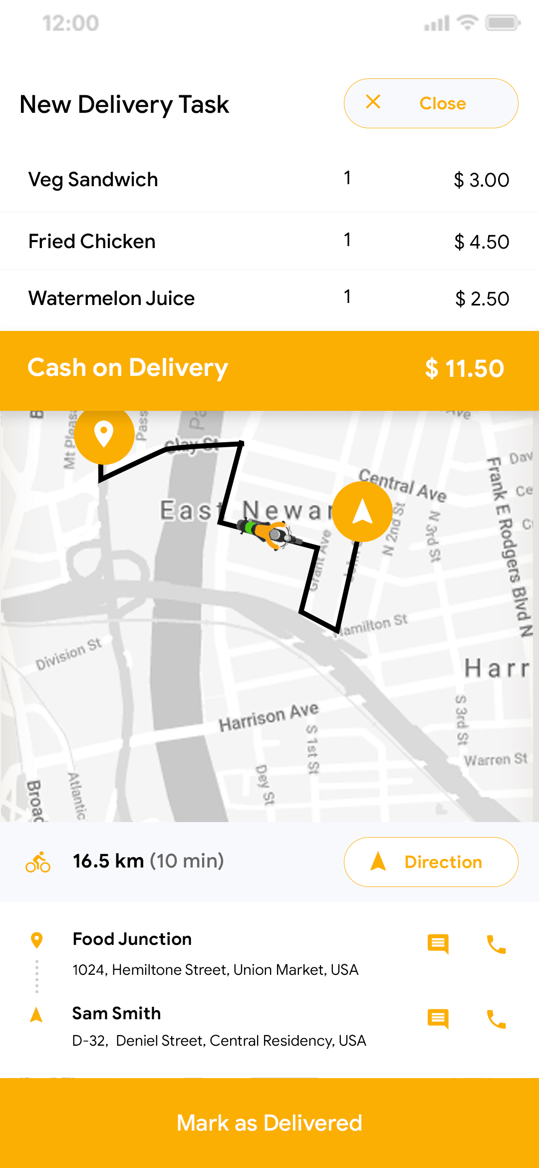 Delivoo deliver App Apptivos