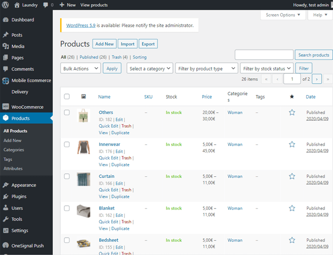 Delivoo admin App Apptivos