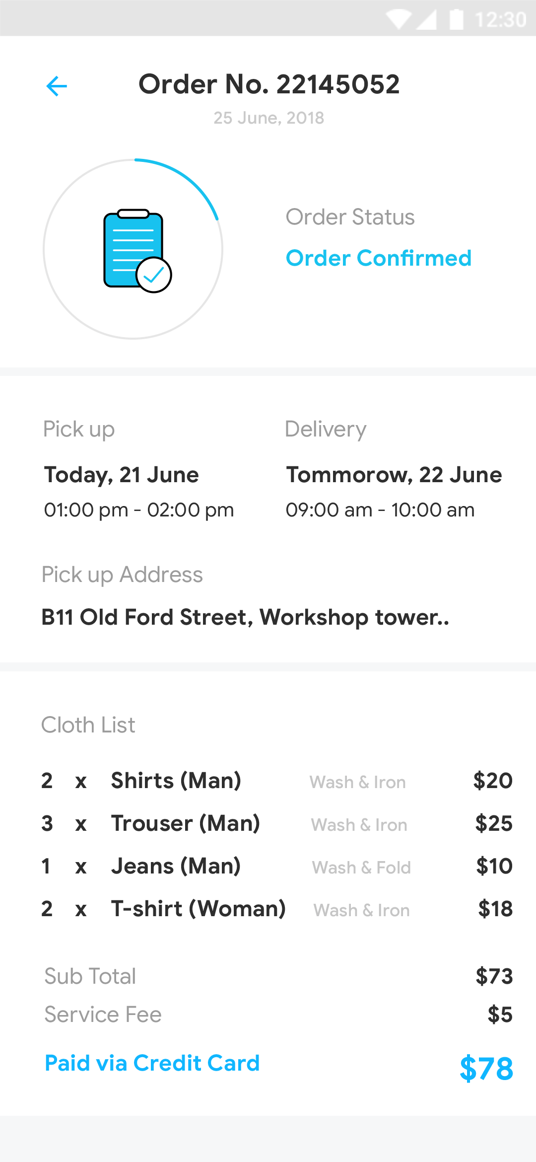Delivoo User App Apptivos