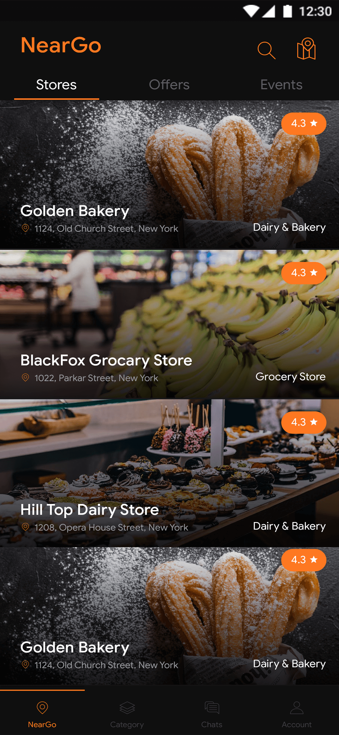 Delivoo User App Apptivos