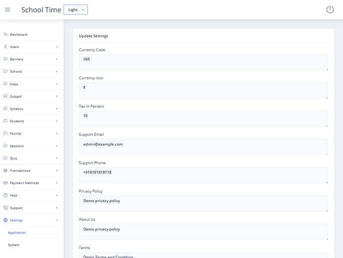 Delivoo admin App Apptivos