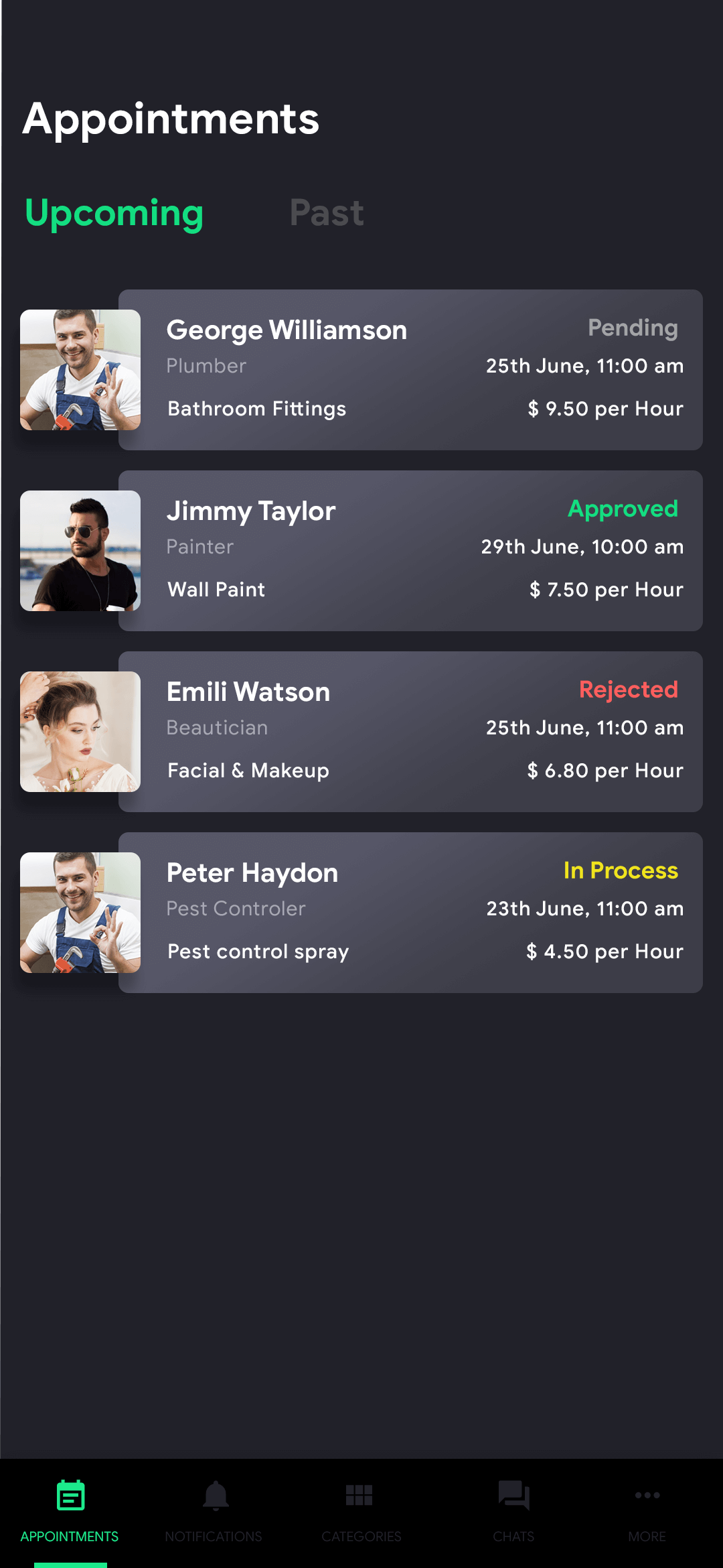Delivoo User App Apptivos