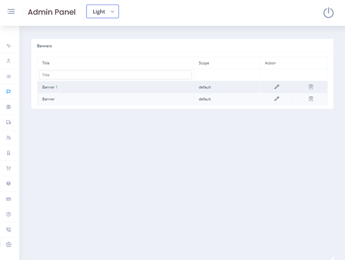 Delivoo admin App Apptivos